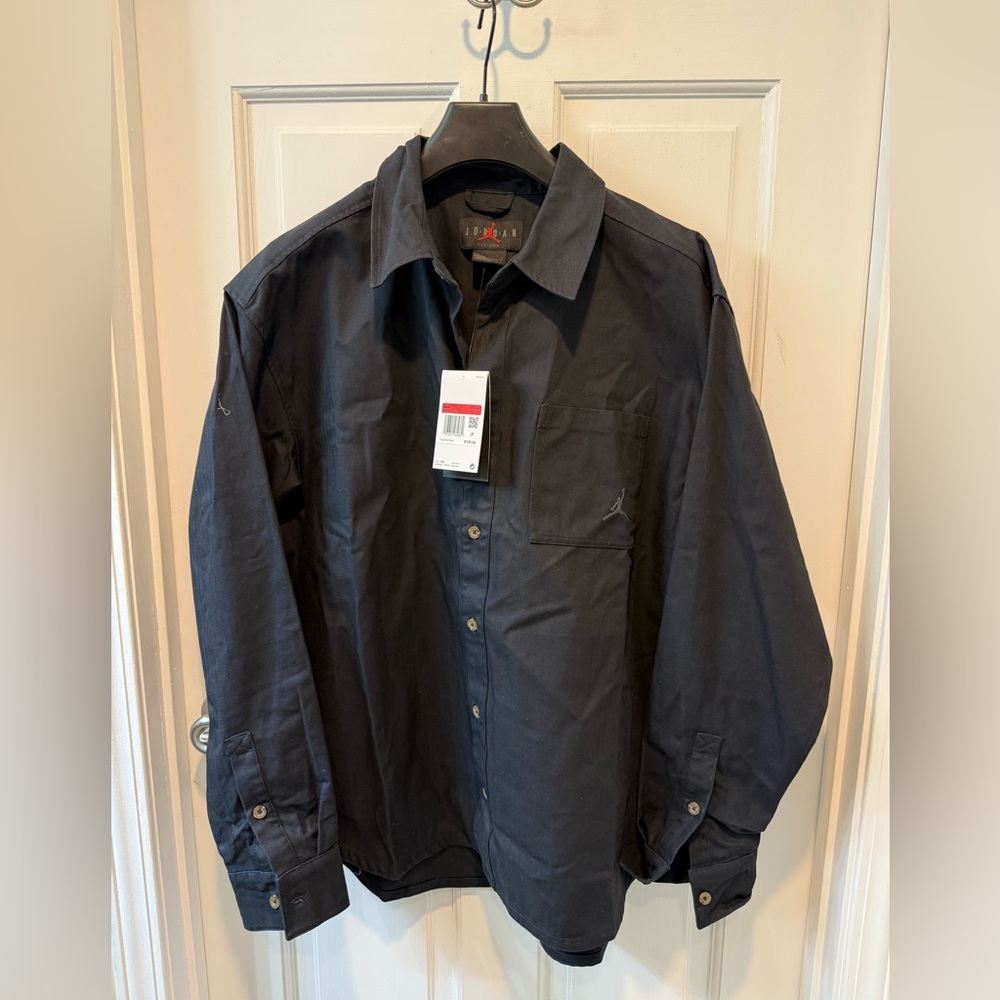 Jordan Black Men's Shirt Jacket